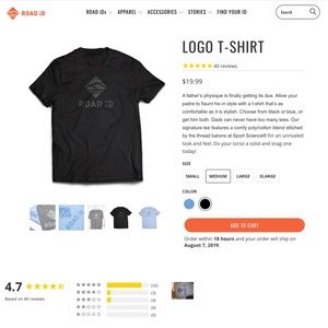 3 for $30 ROAD iD Tee